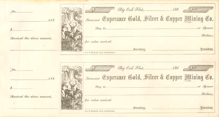 Esperance Gold, Silver and Copper Mining Co.